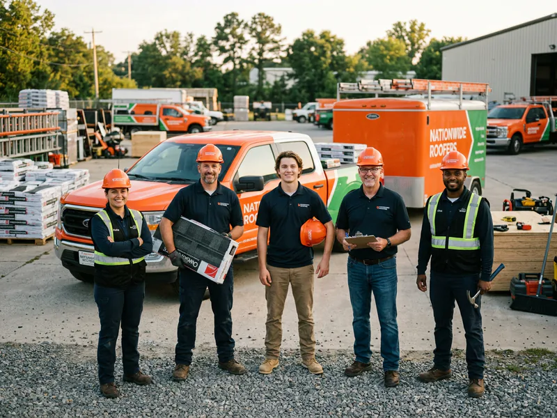 Natiowide Roofers - roof installation in Gastonia near me